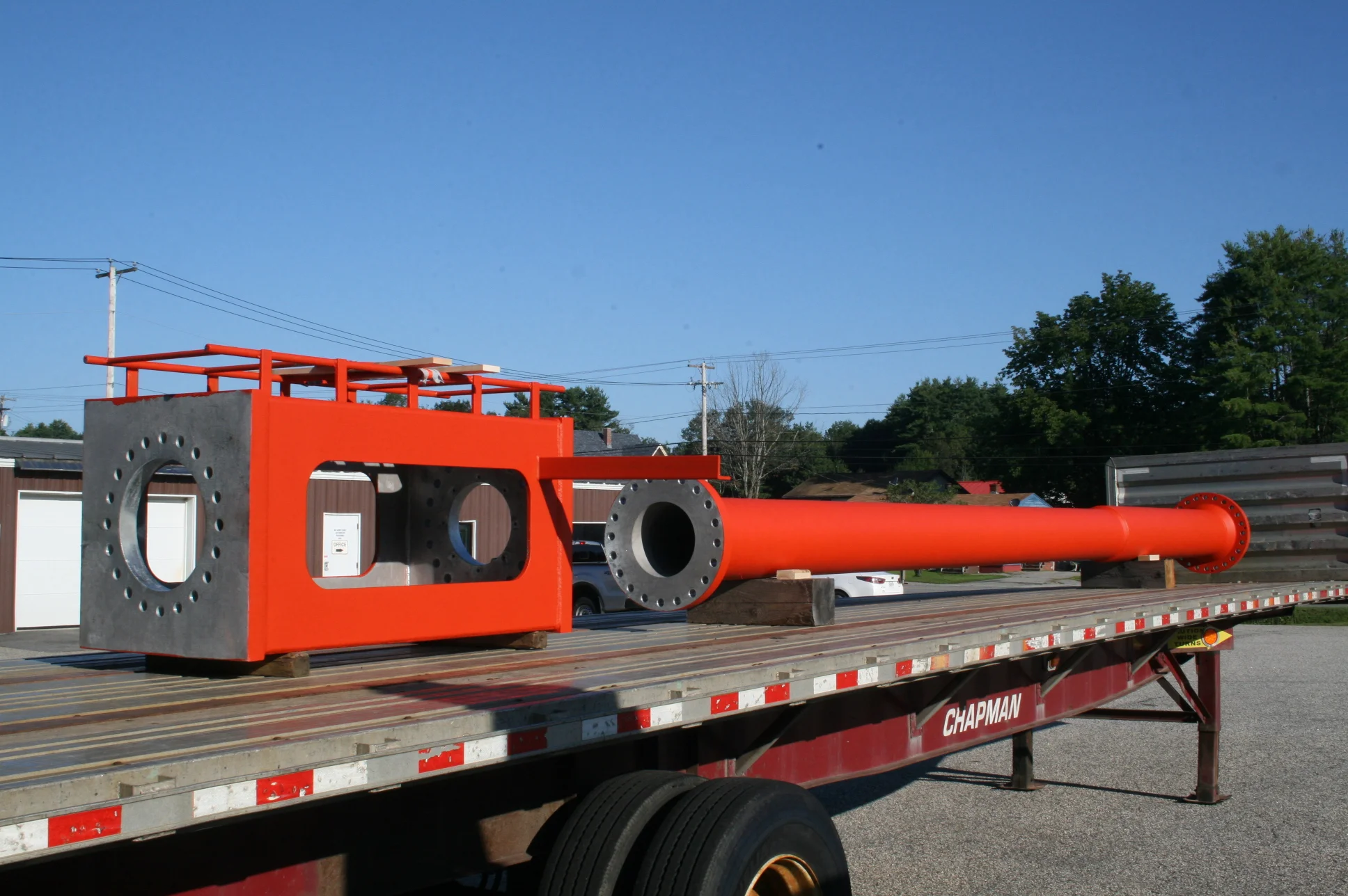 Process piping skid